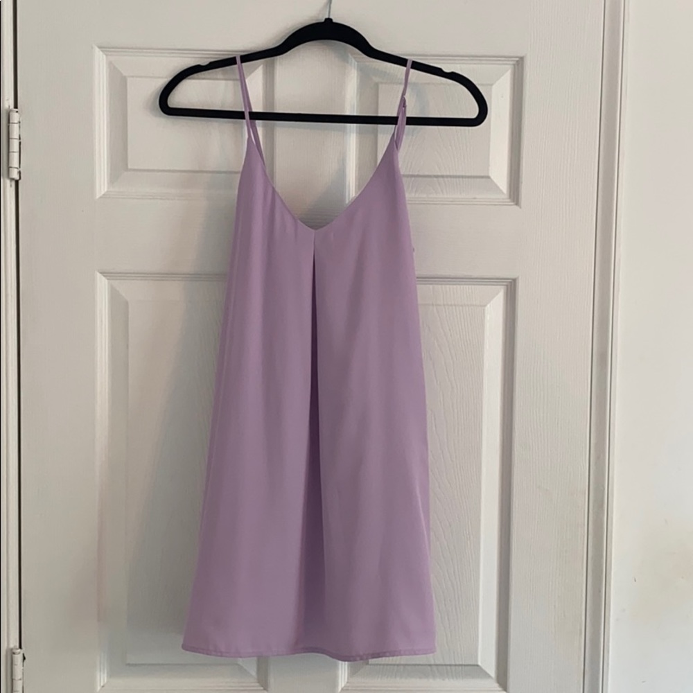 Lavender Mini Dress